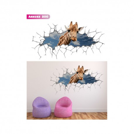 Wall sticker 3D pattern no. 200