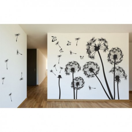 Wall sticker pattern dandelions no. 87