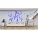 Wall sticker pattern dandelions no. 225