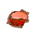 Wall sticker 3D pattern no. 3077