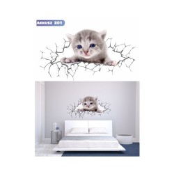 Wall sticker 3D pattern no. 201