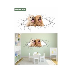 Wall sticker 3D pattern no. 204