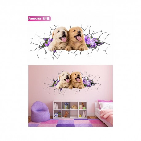 Wall sticker 3D pattern no. 212