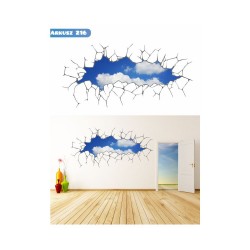 Wall sticker 3D pattern no. 216