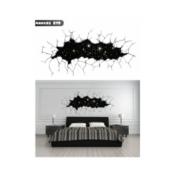 Wall sticker 3D pattern no. 219