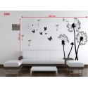 Wall sticker pattern dandelions no. 2303