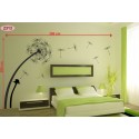 Wall sticker pattern dandelions no. 2313