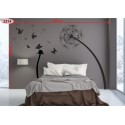 Wall sticker pattern dandelions no. 2314