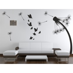 Wall sticker pattern dandelions no. 2320