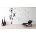 Wall sticker pattern dandelions no. 35