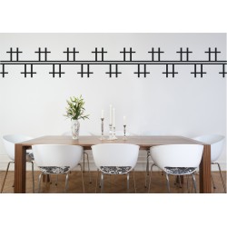 Wall sticker pattern no. 5058