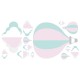 Kids sticker set no. 1408