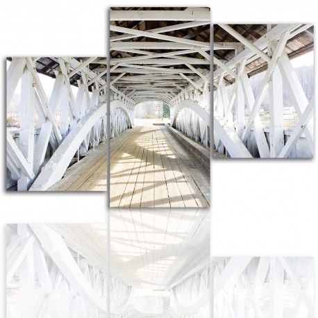Canvas image spread on the frame 12008