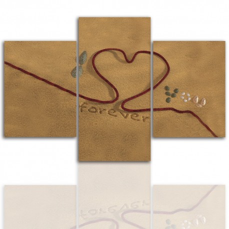 Canvas image spread on the frame 12265