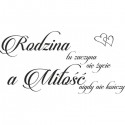 naklejka ścienna motyw 479 rodzina tu zaczyna się życie