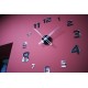 Duży nowoczesny zegar na ścianę Heled NT