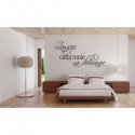 Wall sticker quote no. 923