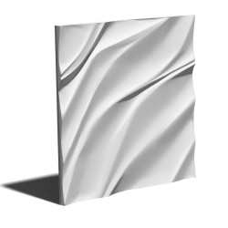 Panel ścienny gipsowy 3D Wave 50x50cm MS