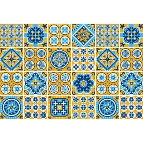 Naklejki na płytki ceramiczne kafle schody motyw 9001