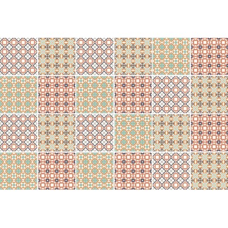 Naklejki na płytki ceramiczne kafle schody motyw 9009