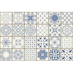 Naklejki na płytki ceramiczne kafle schody motyw 9015