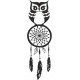 Wall sticker pattern Dreamcatcher no. 8500