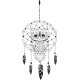 Wall sticker pattern Dreamcatcher no. 8501