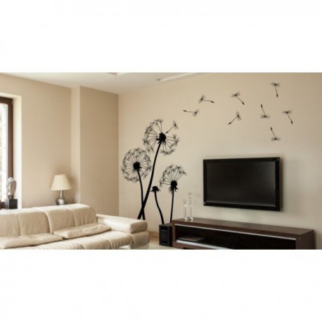 Wall sticker pattern dandelions no. 5