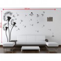 Wall sticker pattern dandelions no. 23