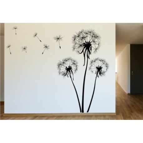 Wall sticker pattern dandelions no. 10