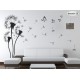 Wall sticker pattern dandelions no. 25