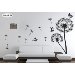 Wall sticker pattern dandelions no. 26