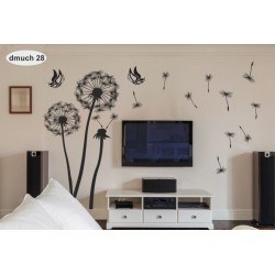 Wall sticker pattern dandelions no. 28