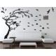 Wall sticker pattern tree no. D31