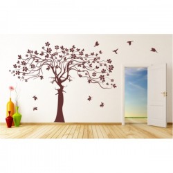 Wall sticker pattern tree no. 241