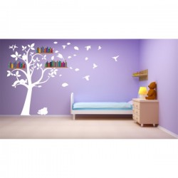 Wall sticker pattern tree no. 228