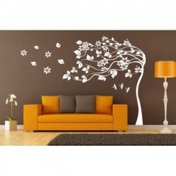 Wall sticker pattern tree no. 240