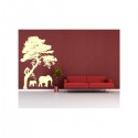 Wall sticker pattern tree no. D7