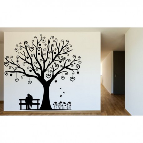 Wall sticker pattern tree no. 231