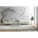 Wall sticker pattern tree no. D15