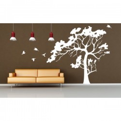 Wall sticker pattern tree no. 234