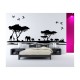 Wall sticker pattern tree no. D10