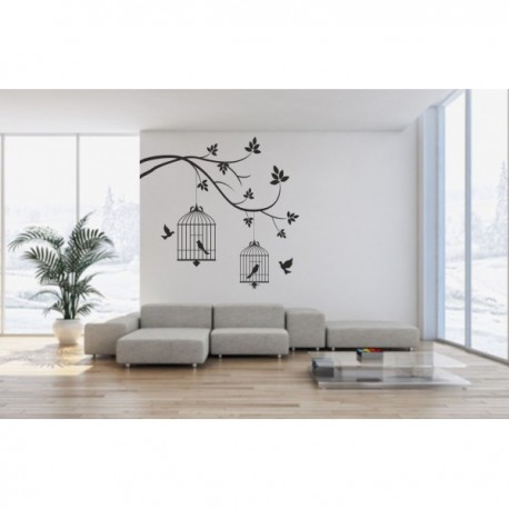 Wall sticker pattern tree no. 99