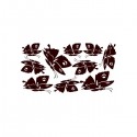 Wall sticker pattern butterflies no. 6