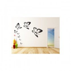 Wall sticker pattern butterflies no. 8