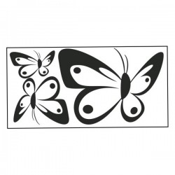 Wall sticker pattern butterflies no. 15