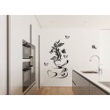 Wall sticker pattern no. kitchen 1185