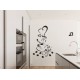 Wall sticker pattern no. kitchen 1188