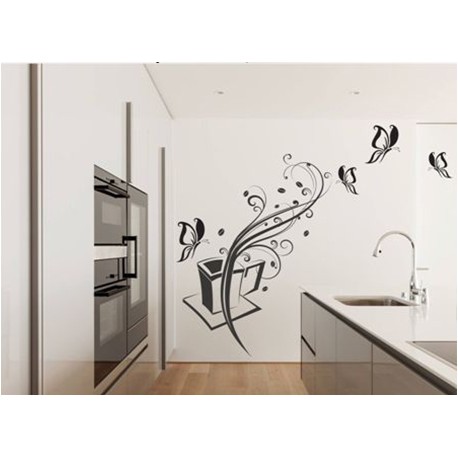 Wall sticker pattern no. kitchen 1207