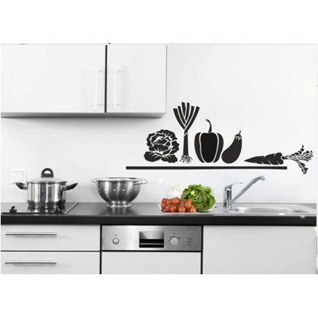 Wall sticker pattern no. kitchen 1208